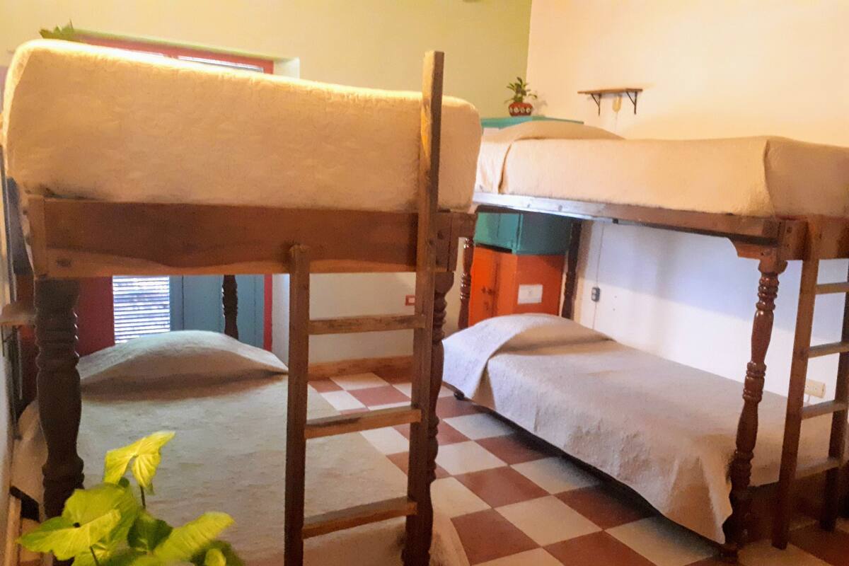 AC Mix Dorm Ensuite, 8 Beds, 2nd Floor | Iron/ironing board (on request), bed sheets