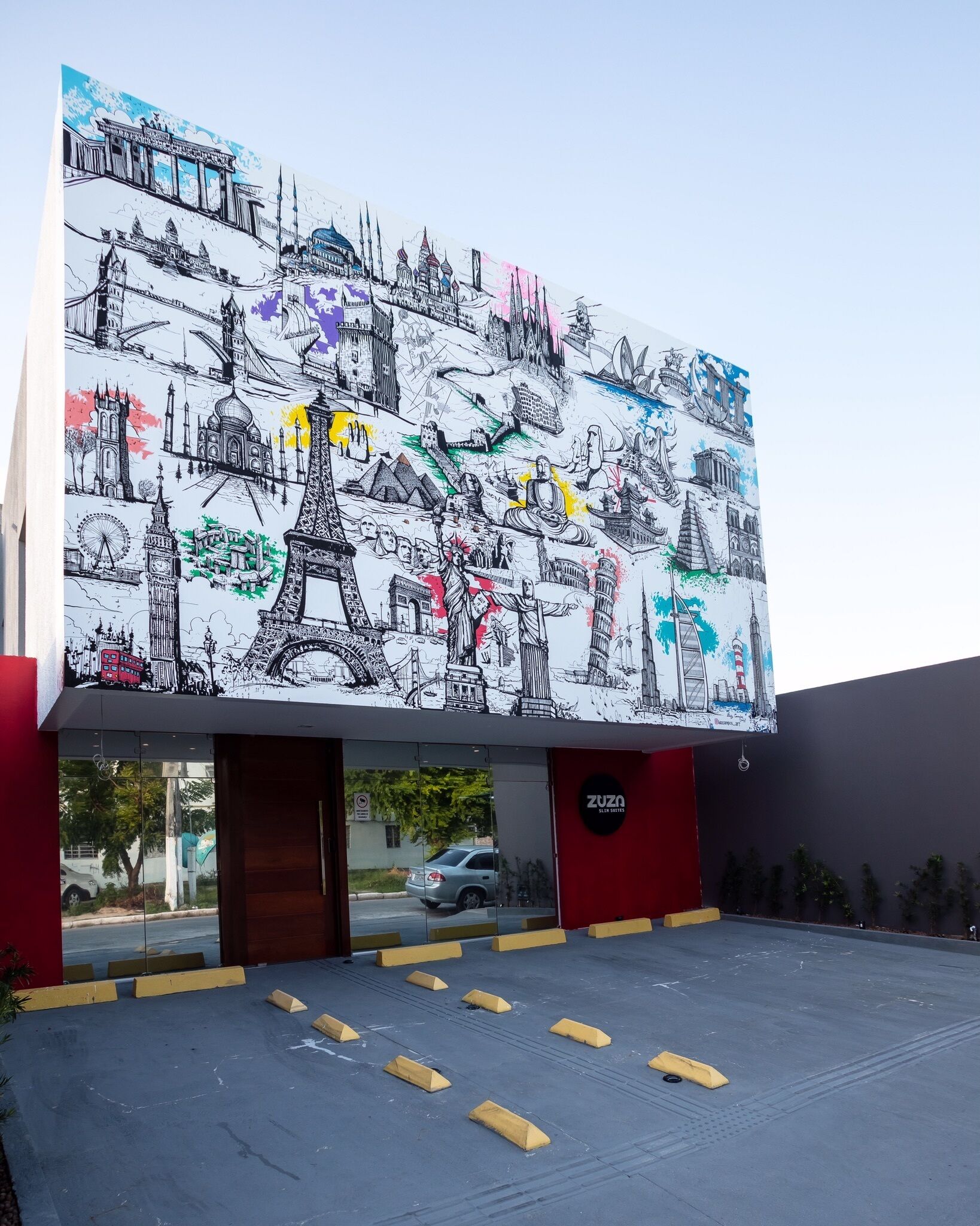 Fachada da propriedade