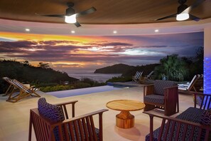 House, 3 Bedrooms, Private Pool, Ocean View | Terrace/patio - Casa Oli Mar (San Juan del Sur)
