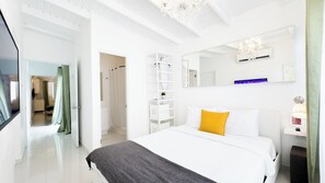 1 Schlafzimmer, Bügeleisen/Bügelbrett, kostenloses WLAN, Bettwäsche