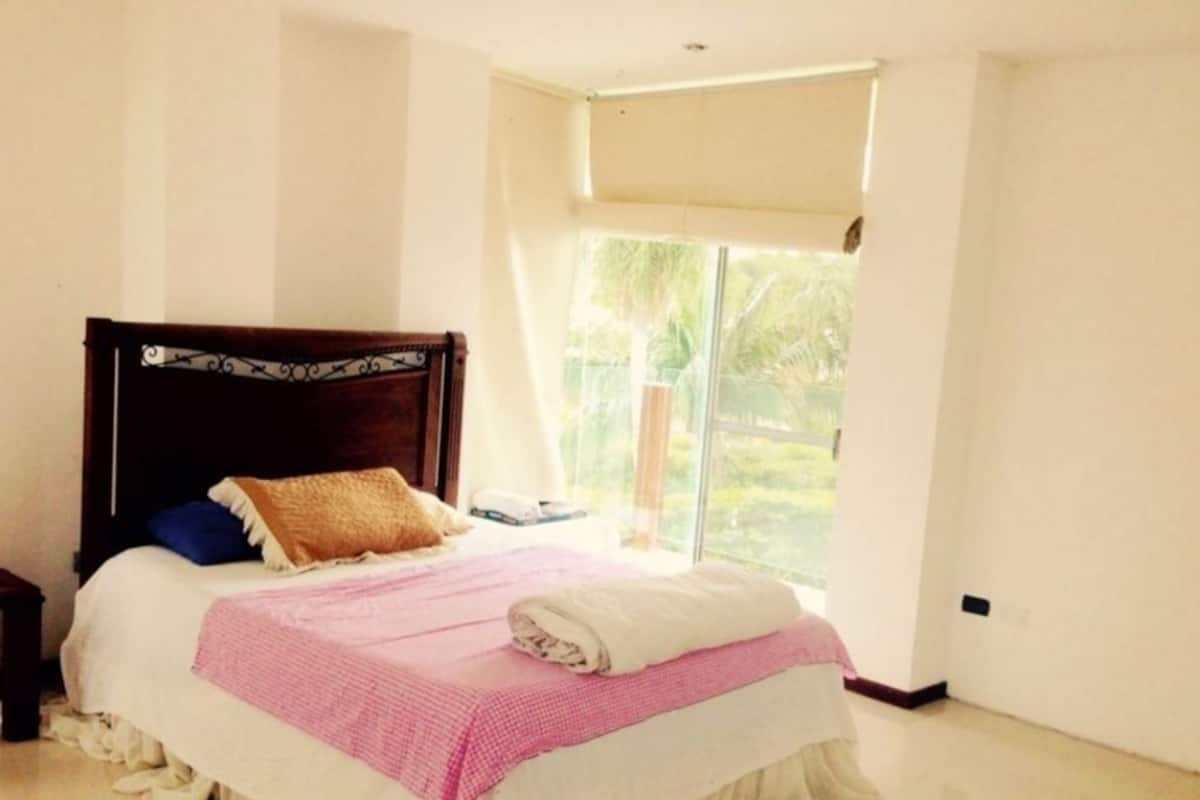 Comfort Quadruple Room, 2 Double Beds | Laptop workspace, WiFi (free), individually decorated