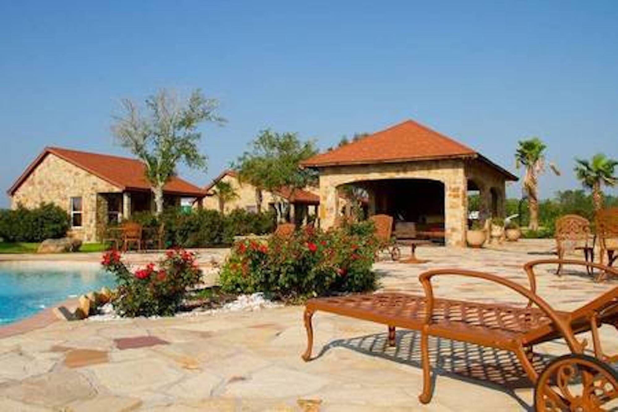 Patio cottage at Rockin Star Ranch, Brenham, TX Vacation Rental Cabin ByOwner