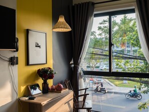 Superior Double Room, 1 Bedroom, Non Smoking | View from room - Wings House - Hostel (Da Nang)