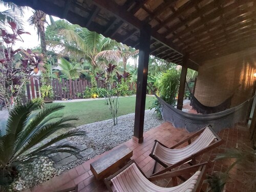 Beautiful house close to the beach in the Itamambuca condominium with complete security