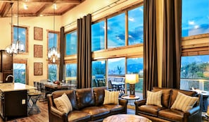 Interior - MARVELOUS Contemporary Luxury Cabin! VIEWS! Theater! Gaming! Fire Pits! Hot Tub! (Gatlinburg)