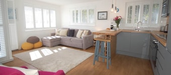 Stilvoll renovierte Wohnung im Zentrum von Salcombe, ruhige, private Lage.