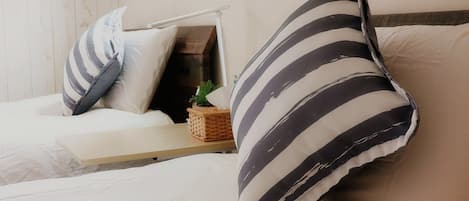 3 slaapkamers, een bureau, een strijkplank/strijkijzer, gratis wifi