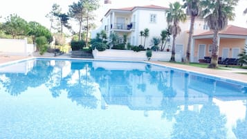 Piscina externa, piscina aquecida