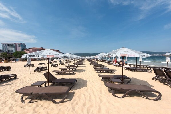 In Strandnähe, Strandtücher