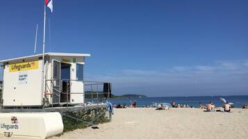 On the beach
