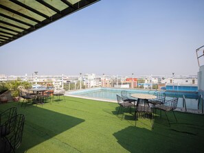 Piscina en la azotea