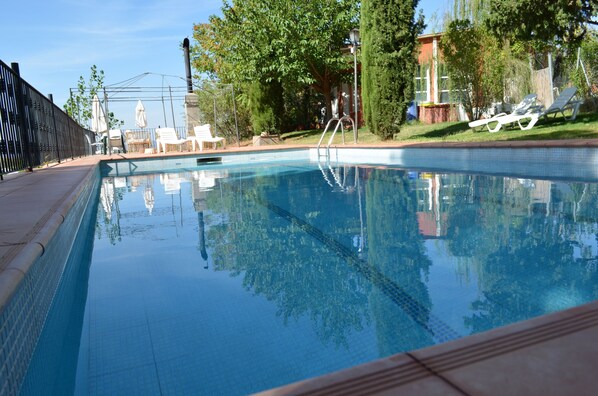 Indoor pool, a heated pool