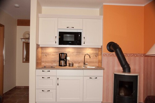 No. 4 Apartment with fireplace - Holiday apartments in the country house on the dike with large