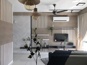 公寓, 3 间卧室 | 起居区 | 平板电视、Netflix