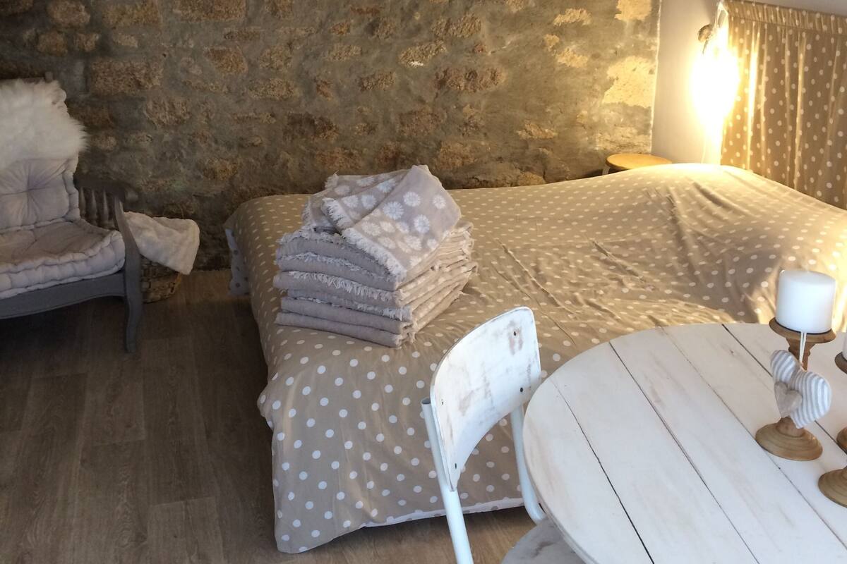 Iron/ironing board (on request), WiFi (free), individually decorated