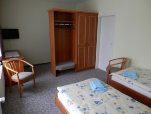 1 chambre, bureau, Wi-Fi, literie fournie