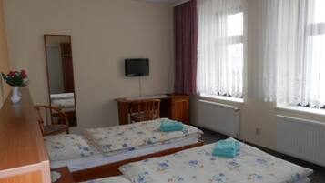 1 chambre, bureau, Wi-Fi, draps fournis