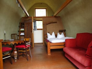 1 slaapkamer, beddengoed