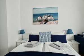 1 chambre, lit parapluie, Wi-Fi, draps fournis