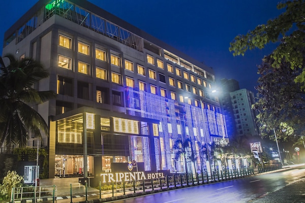 Front of property – evening/night
