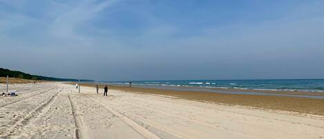 Una spiaggia nelle vicinanze