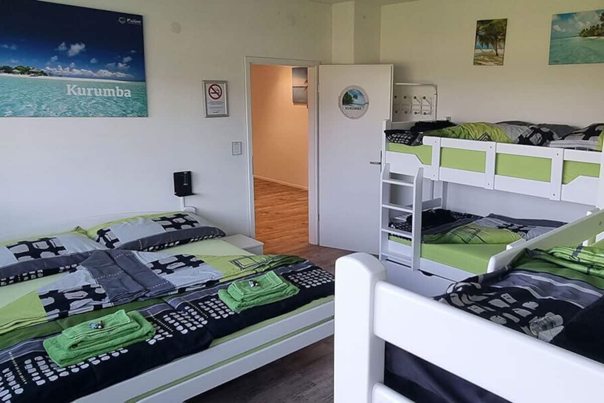 Classic Room, Multiple Beds, Accessible, Non Smoking | Down comforters, desk, laptop workspace, soundproofing