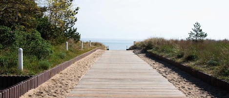 Una spiaggia nelle vicinanze