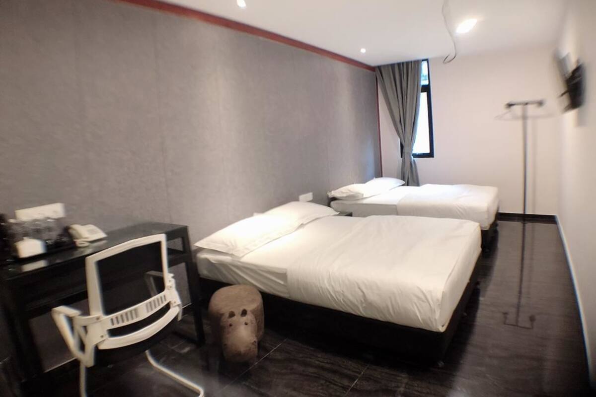 Family Quadruple Room | Premium bedding, desk, free WiFi, bed sheets