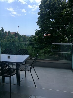 Comfort Duplex, 2 Bedrooms, Balcony, Garden View | View from room