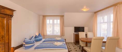 1 slaapkamer, reisbedje, wifi, beddengoed