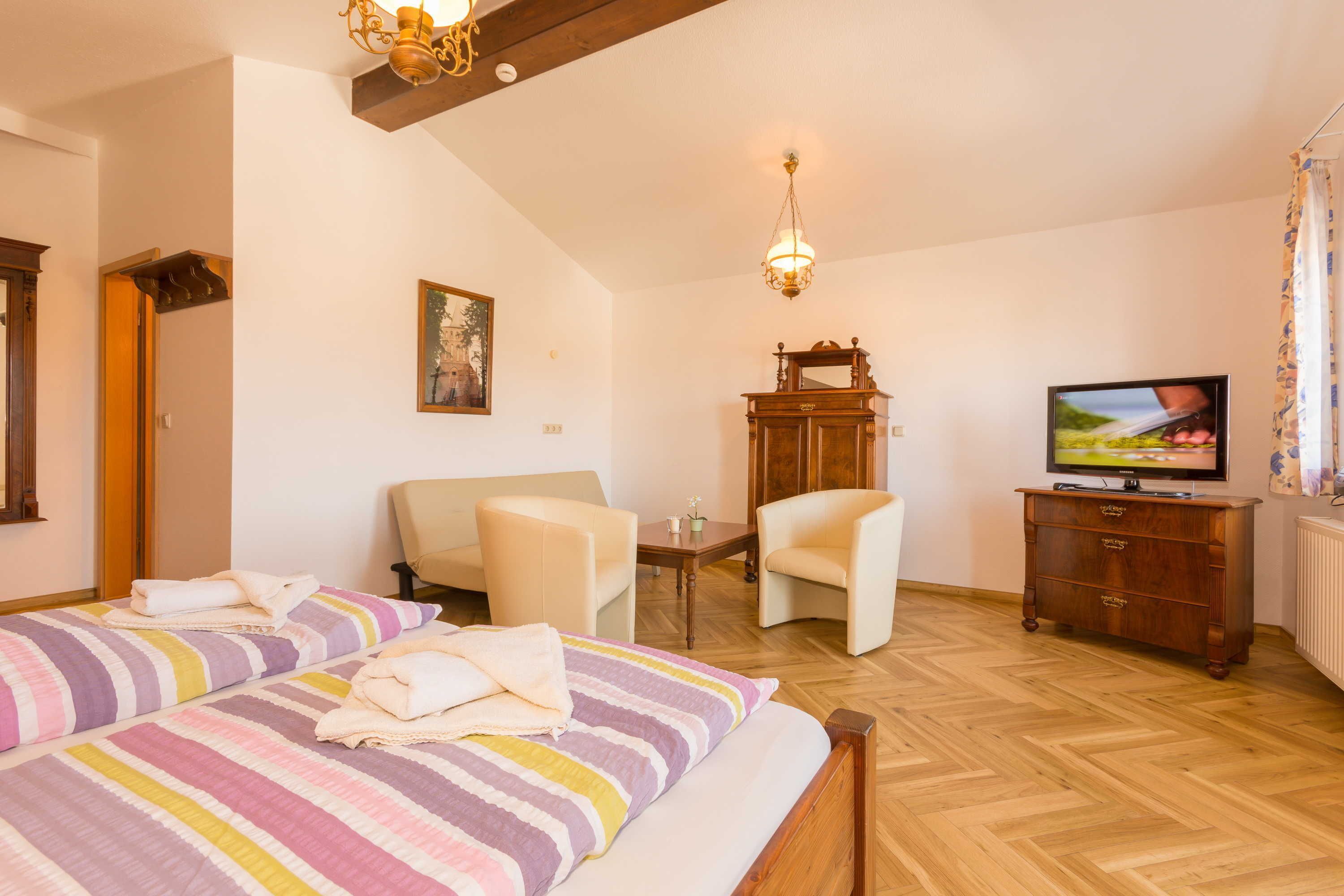 1 Schlafzimmer, Reisekinderbett, WLAN, Bettwäsche