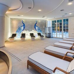 Espace de soins pour les couples, sauna, bain à remous, hammam