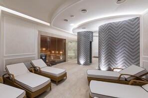 Couples treatment rooms, sauna, hot tub, steam room, body treatments - Palace Art Hotel Pezinok (Pezinok)