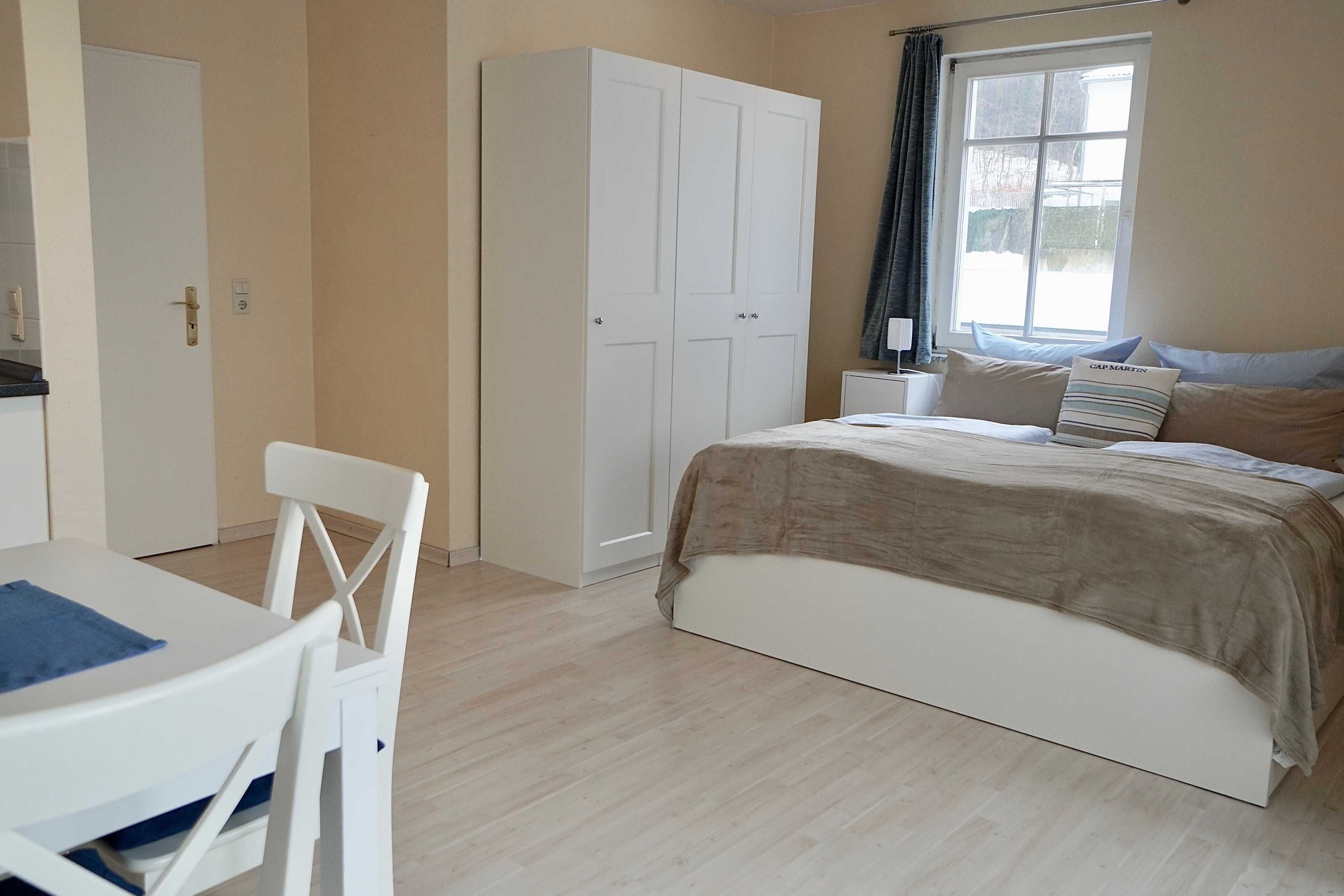 1 bedroom, travel cot, WiFi, bed sheets