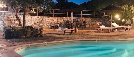 Seasonal outdoor pool