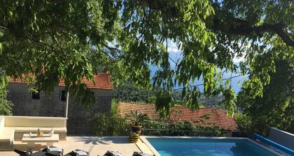 Villa avec vue spectaculaire sur la mer, 2 chambres Ă coucher, piscine
