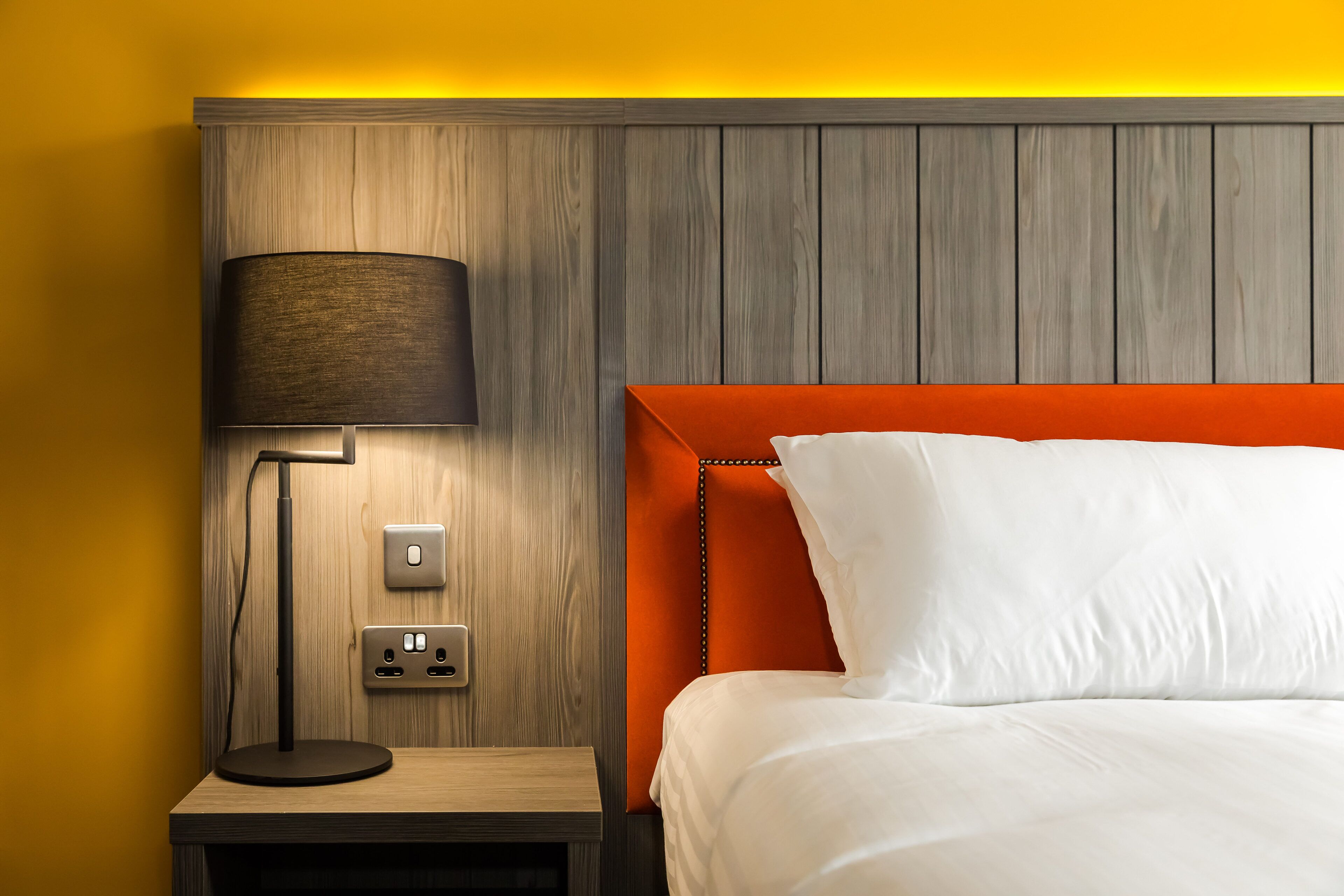 deluxe double room | in-room safe, individually decorated, desk, laptop workspace