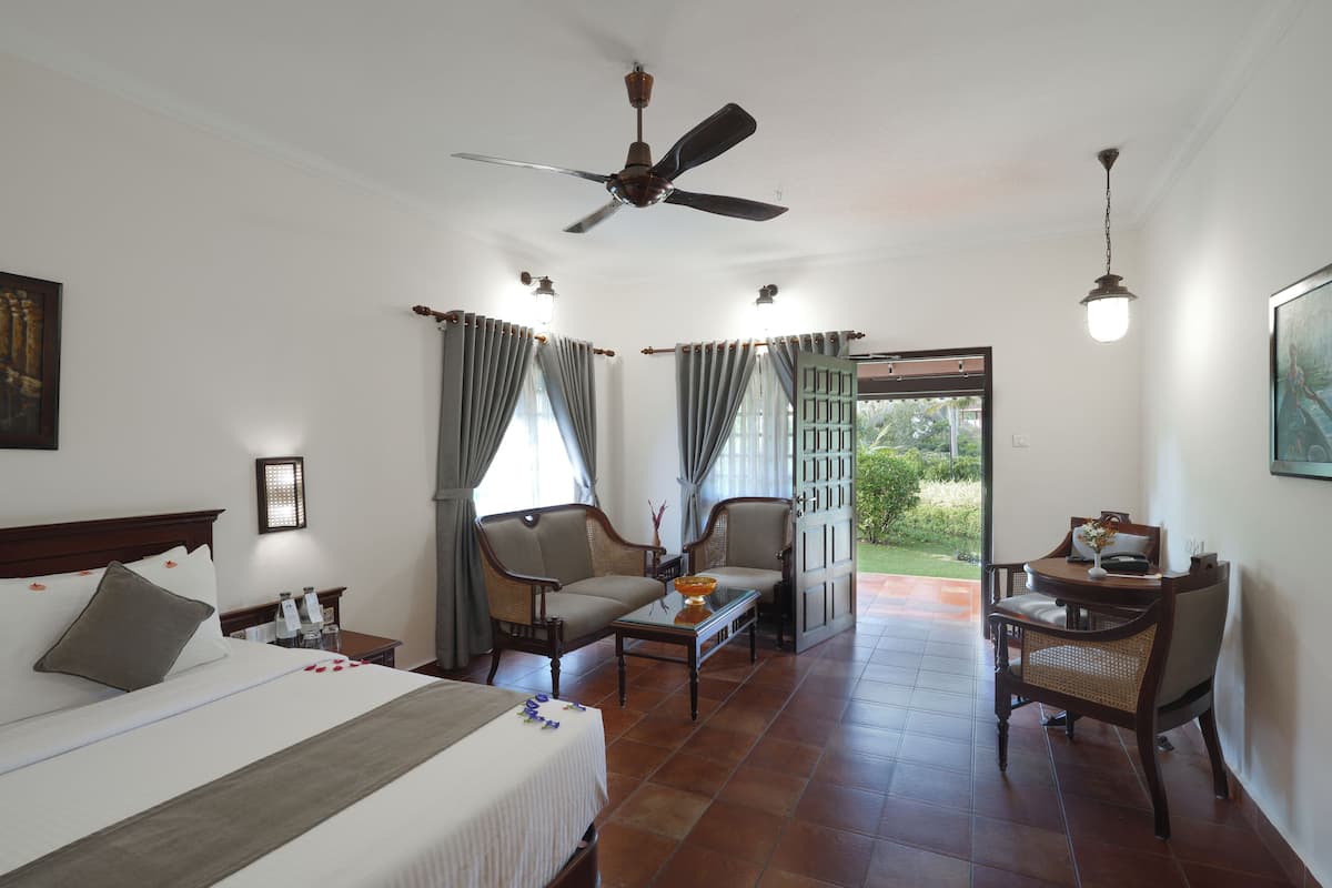 1 habitación y ropa de cama de alta calidad