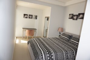 Family Apartment, 2 Bedrooms | In-room safe, blackout drapes, iron/ironing board, bed sheets