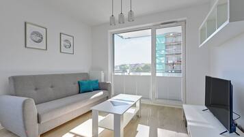Apartamento, 1 quarto (4 adults - 27) | Ferros/tábuas de passar roupa, Wi-Fi de cortesia, roupa de cama