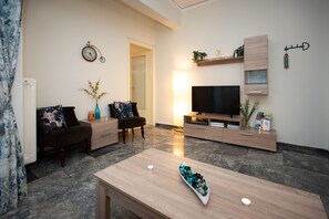 Apartment, 1 Bedroom | Living area - Blue Ark Athenian Nest (Nea Smirni)