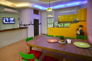 Sala de estar en el lobby