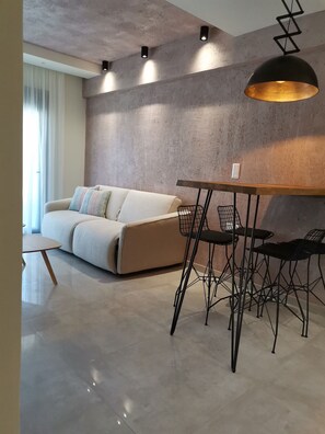 In-room safe, individually decorated, desk, laptop workspace - Thetis Boutique Apartments - Adults Only (Sithonia)