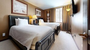 2 室のベッドルーム、WiFi、ベッドシーツ