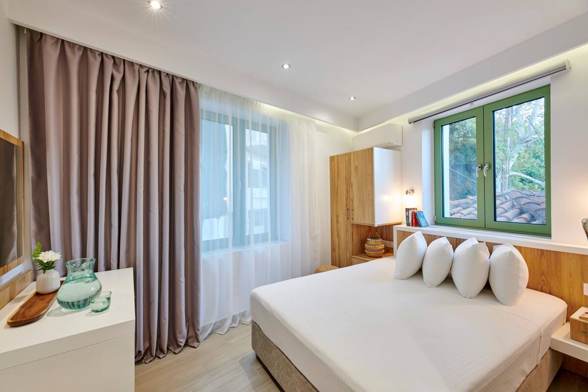 單人房, 城市景 | 迷你吧、房內夾萬、書桌、遮光窗簾/窗簾