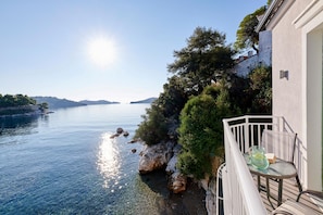 Camera tripla, vista mare | Vista balcone