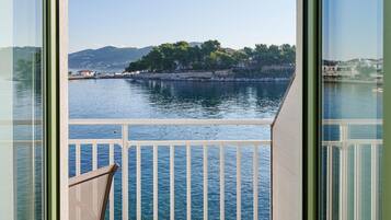 Triple Room, Sea View | Balcony view
