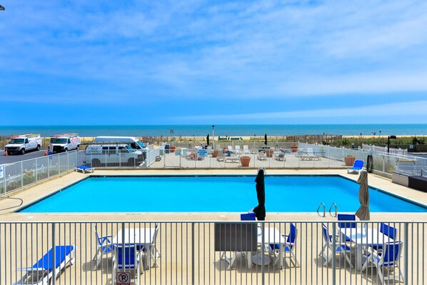 Indoor pool, a heated pool