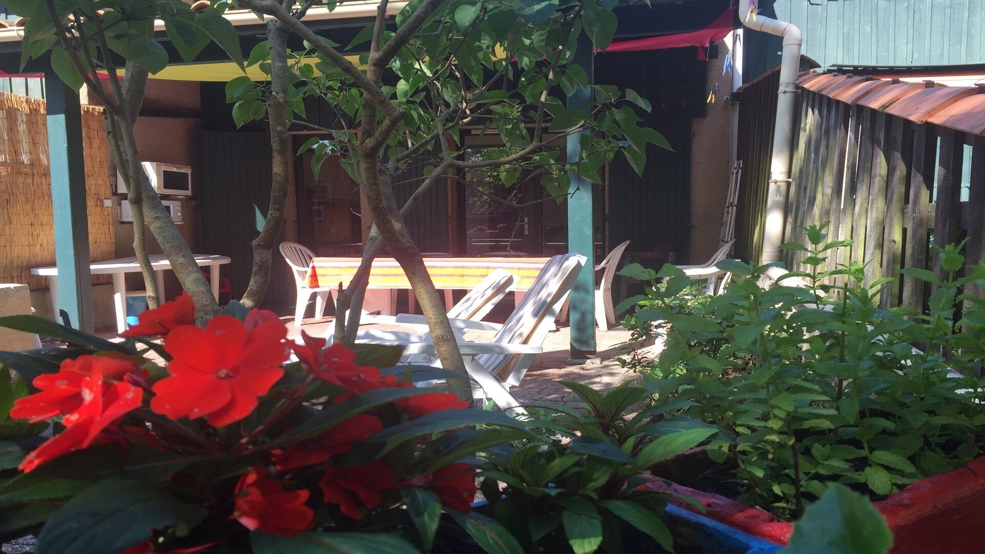 Enceinte de l’hébergement