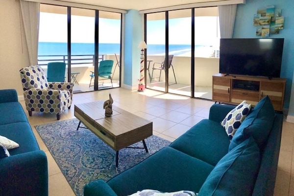 Gorgeous Ocean view with wraparound balcony.